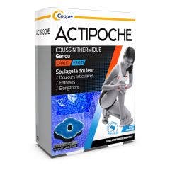 Thermal Microbead Knee Cushion 20x30cm Actipoche