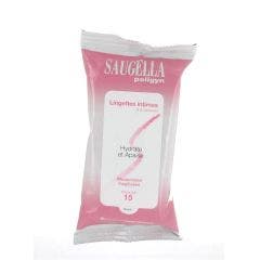 Lingettes Intimes A La Camomille x15 Polygin Saugella