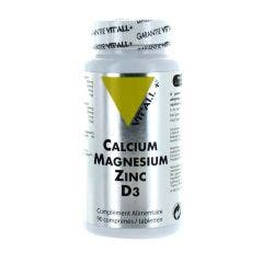 + Ca Mg Zn D3 90 Comprimes 90 Comprimés Vit'All+
