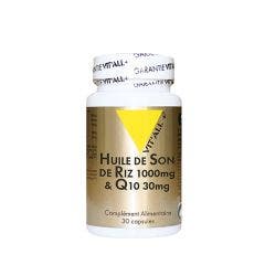 + Huile De Son De Riz Q10 30 Comprimes 1000 mg 1000mg Vit'All+