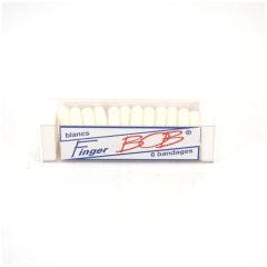 Finger Bob Finger Plaster White X6 Idim