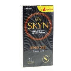 Skyn King Size X 14 Latex Free Condoms x14 Sans Latex Manix