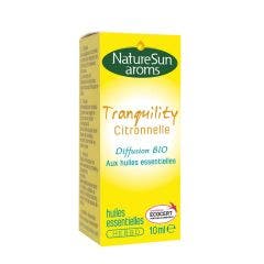 Tranquility Organic Lemongrass Diffusion 10ml Naturesun Aroms
