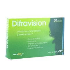 Difravision X 60 Capsules 60 Gelules Visée oculaire Biocodex