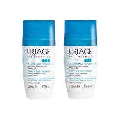 Puissance 3 Deodorant Roll On Sensitive Skins 2x50ml Hygiène Uriage
