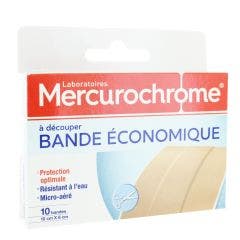 Peconomical Strip To Cut X 10 Mercurochrome