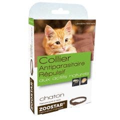 Active Parasite Repellent Necklace For Kittens 35cm Zoostar