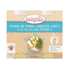 Petit Pot Menu Du Jour Of The Day From 6 Months 2x200g Babybio