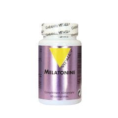Melatonin 60 Tablets Sleep And Fatigue + 60 Comprimés Vit'All+