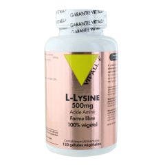 + L- Lysine 120 Gelules 500mg Vit'All+