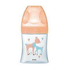 Sensation+ Baby Bottle Beige Cap Doe Patterns Slow Flow 1 0-6 Months 150ml Dodie