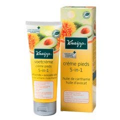 Safflower Oil And Avocado Oil 5-in-1 Foot Cream 75ml Kneipp