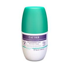 Organic Aloe Vera & Sage Roll-on 24h Deodorant 50ml Cattier
