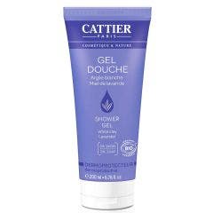 Moisturising Shower Gel White Clay And Lavender Honey 200ml Gel Douche Cattier