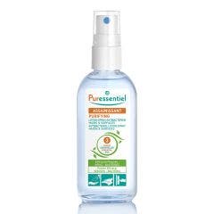 Antibacterial Spray For Hands And Surfaces Puressentiel 80ml Assainissant Puressentiel