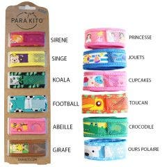 Repellent Bracelet For Children With Essential Oils x1 Enfant Dès 3 Ans Para Kito