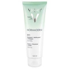 3 In 1 Cleanser + Scrub + Mask 125 ml Normaderm Vichy
