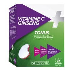 Vitamine C + Ginseng 24 Tablets Nutrisante