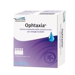 Ophtaxia 20 Wipes Eyes And Eyelids Hygiene 50ml Ophtaxia Bausch&Lomb