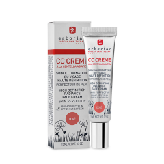 Cc Cream High Definition Radiance Face Cream Dore / Sand Spf 25 - 15ml Centella Dore Erborian