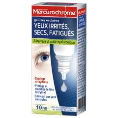 3-in-1 Eye Drops 10ml Dry & Irritated eyes Mercurochrome