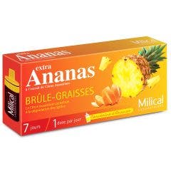 Fat Burner Pine Apple X 7 Doses 7 Fioles de 10ml Extra Saveur Ananas Milical