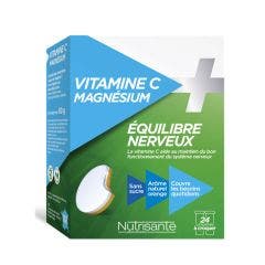 Vitamin C + Magnesium 24 Tablets Nutrisante