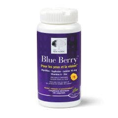Blue Berry 240 Tablets 240 Comprimes New Nordic