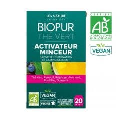 Organic Green Tea Slimness X 20 Bags Biopur