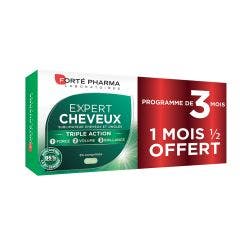 Expert Hair 3 In 1 3 X 28 Tablets 84 comprimés Expert Cheveux Tous type de chutes Forté Pharma