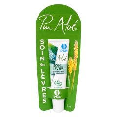 Organic Lipcare With Aloe Vera 15ml Pur Aloé