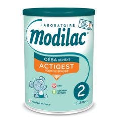 Milk Powder Thickened Formula 800 g Actigest 2 6 to 12 months Modilac