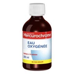 Oxygenated Water 200ml Stabilized at 10 Volumes Mercurochrome