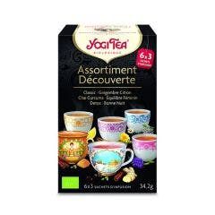 Discovery Box Classic + Ginger Lemon + Chai Turmeric + Female Balance + Detox + Good Night Yogi Tea