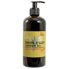 Liquid Aleppo Soap 12% Laurel 500ml Dry and Intolerant skin Tadé