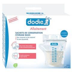 20 Breastmilk Storage Sachets 270ml Dodie