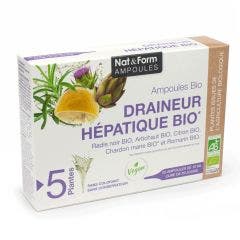 Nat&form Draineur Hepatique Bio 20 Ampoules 20 ampoules Nat&Form