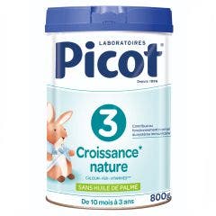 3 Natural Growth Milk Powder 10 Months to 3 Years 800 g Picot