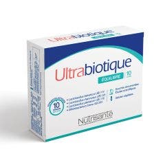 Ultrabiotique Balance X 10 Capsules Nutrisante