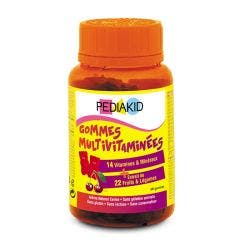 Multivitamined Gums 60 Gums Cherry Flavour Pediakid