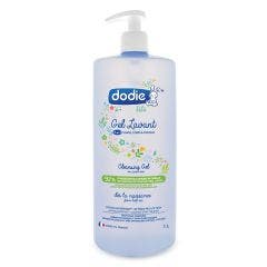 3 In 1 Cleansing Gel Face Body And Hair From Birth 1l Dodie