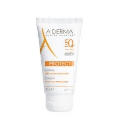 Very High Protection Unscented Cream Spf50+ 40ml Protect A-Derma