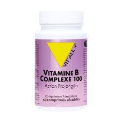 Vitamin B Complex 100 Prolonged Action 60 tablets Vit'All+