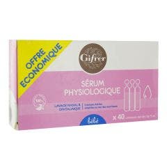 Gifrier Physiologica Physiological Serum 40x5ml Physiologica Gifrer