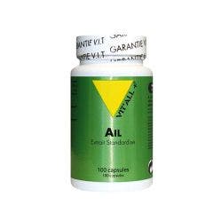 Garlic Standardised Extract 100 Capsules + 500mg Vit'All+