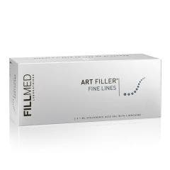 Art Filler Fine Lines Hyaluronic Acid And Lidocain 2 Pre Filled Syringes / 1ml Avec Lidocaine FillMed Laboratoires