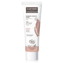 Face Pink Clay Mask Sensitive Skin Purifying And Clarifying 100ml Cattier