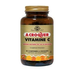 Vitamine C Chewable Tablets Orange Flavour 90 Tablets 500mg Solgar
