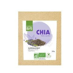 Organic Chia Seeds To Sprinkle Juvasante 200g Esprit Bio