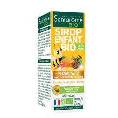 Organic Acerola Vitamin C Syrup for Children 150ml Santarome